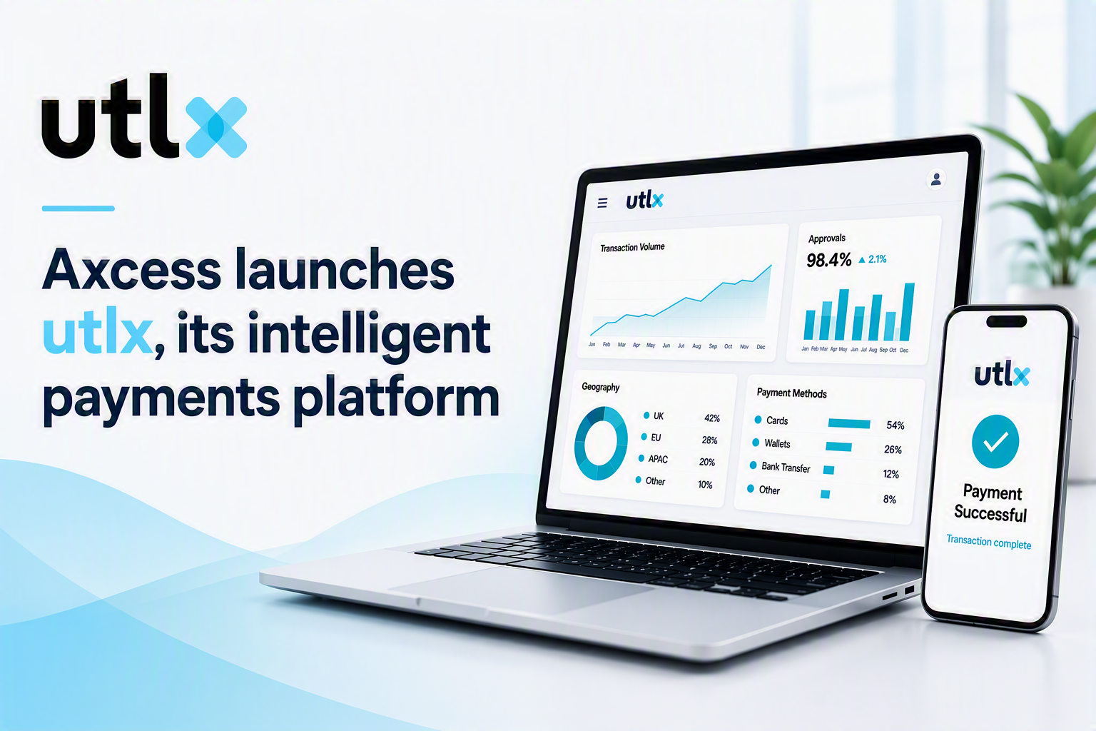 Axcess launches utlx, its intelligent payments platform